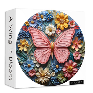 Un puzzle ala in fiore 1000 pezzi